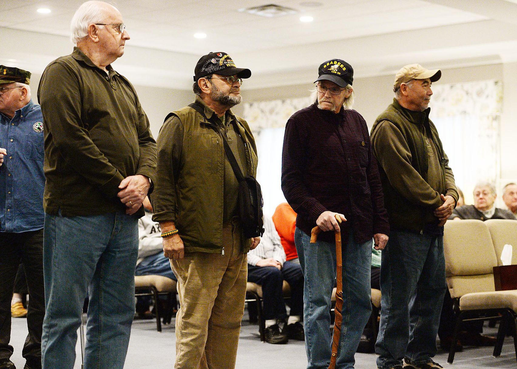 Vietnam veterans ceremony
